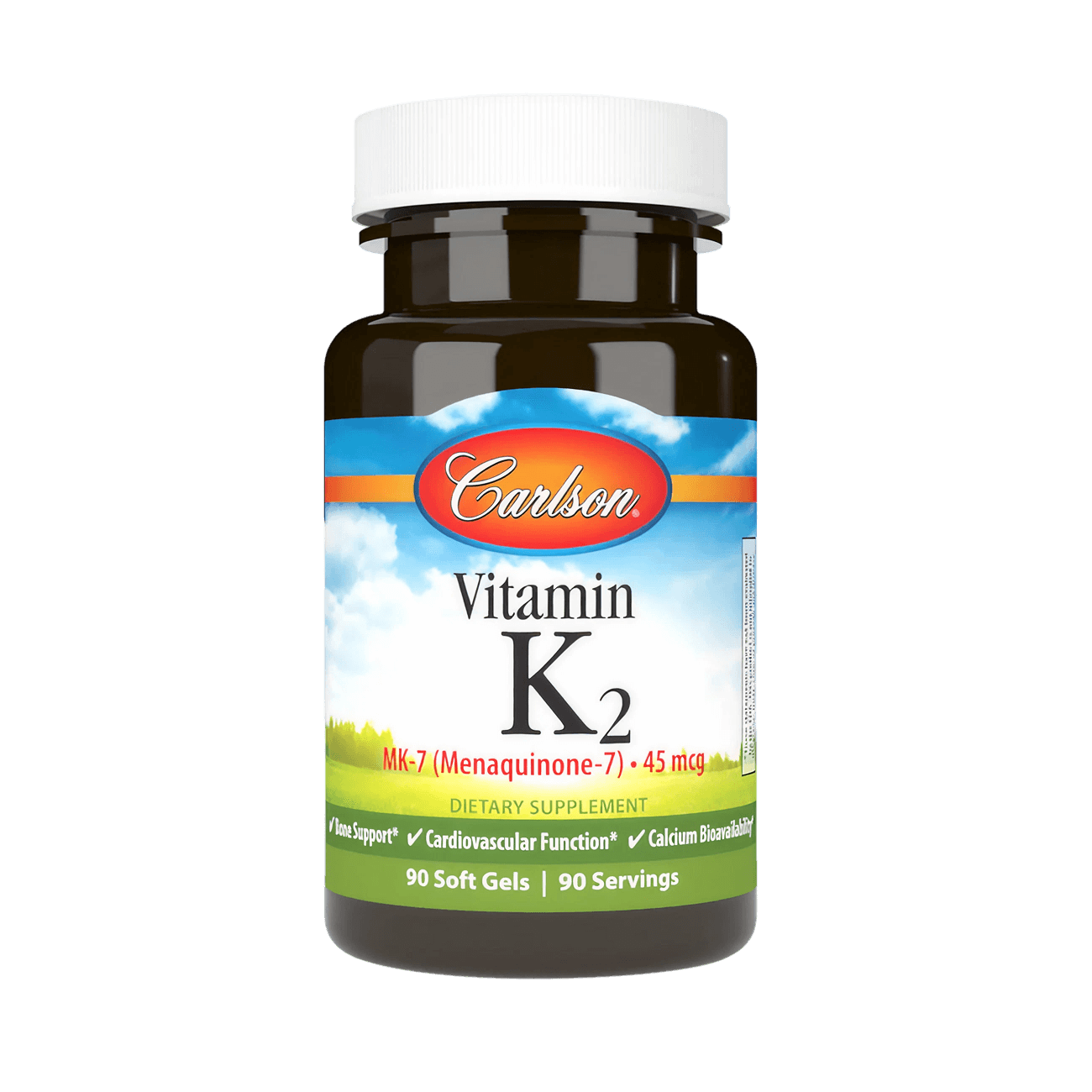 pickmy | Vitamin K2 as MK-7 45 mcg, 90 Soft Gels – Витамин K2 в форме MK-7 для здоровья костей, сосудов и усвоения кальция.