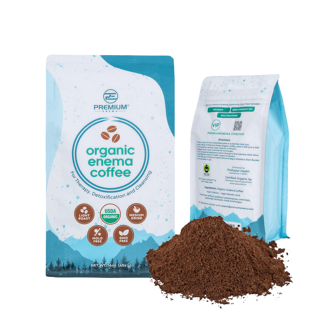 pickmy | PE Premium Enema Organic Coffee, 1 lb – Специализированный органический кофе для клизм — для очищения печени и кишечника, подходит для терапии Герсона.